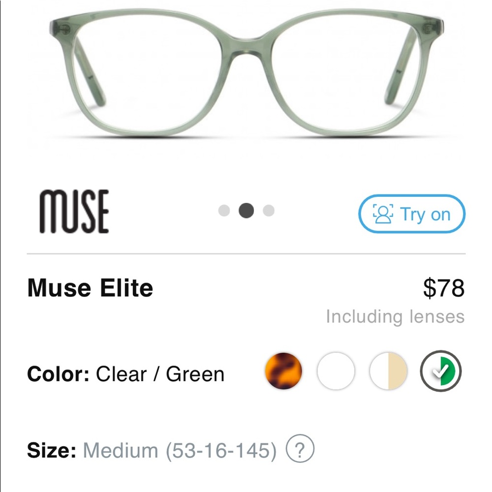 Muse Eyeglasses Frames